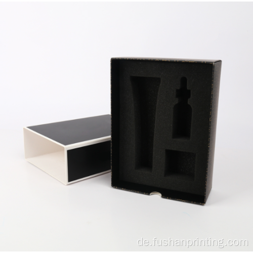 Benutzerdefinierte Design-beschichtete Papierschublade Kosmetikkasten